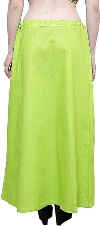 Image of CITIX Pure Cotton Petticoat for Woman Saree | Adujastable Drawstring Waist