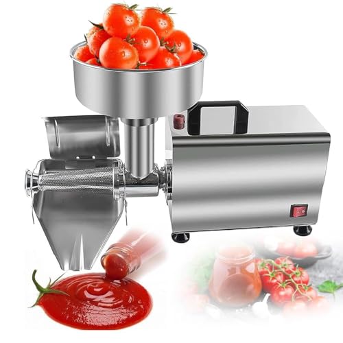 Colino elettrico per alimenti e salse, potenza 450 W, per la lavorazione senza sforzo del pomodoro e salse fatte in casa