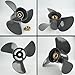 VRIWOY Aluminum Outboard Boat Propeller 15x15, 14.8x17, 14.25x19 Fit for Honda Engines 115HP 135HP 150HP 200HP 225HP 250HP, 15 Spline Tooth RH” (14.25 Dia x 19 Pitch (OEM: 58130-ZY3-019AH))