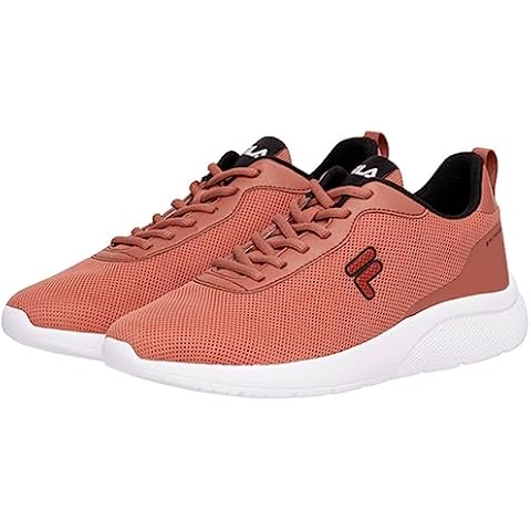 Fila Men's Spitfire 4 Running Shoe in Marsala Black Cover
