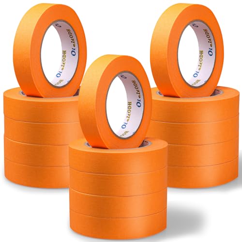 15 Rolls Orange Painters Tape (1 inch x 825 Yards)