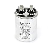 43-100509-42 -Ruud OEM Round Replacement Dual Run Capacitor 7.5 + 5 UF/MFD 370 Volt