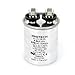 43-25136-05 -Rheem OEM Round Replacement Dual Run Capacitor 7.5 + 5 UF/MFD 370 Volt