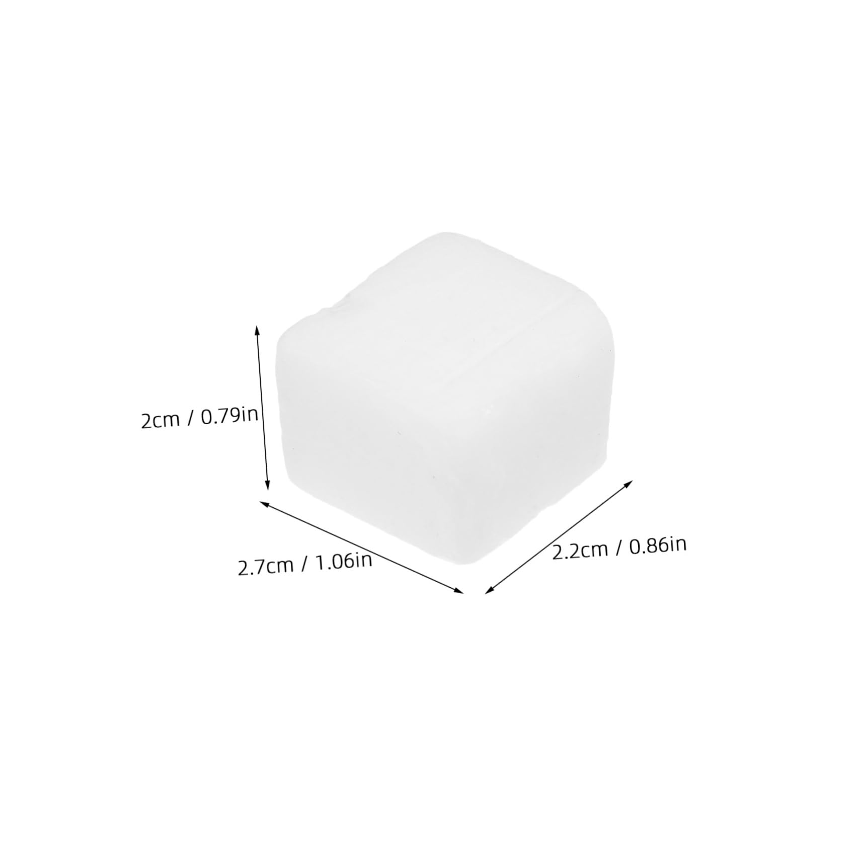 HOMSFOU Base Sapone Bianco Latte 400g per Saponette Fai da Te e Colata