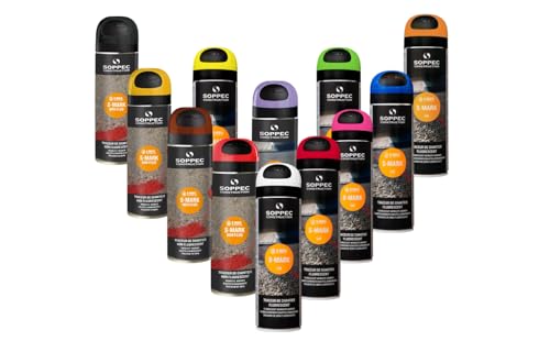 Soppec Traceur de chantier S-MARK Violet Fluo - Droguerie