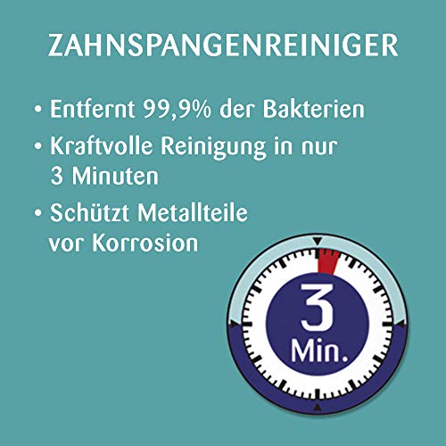 Kukident Kukis Zahnspangen-Reiniger - Tabs zur Reinigung von losen Zahnspangen - 1 x 60 Tabletten – Bild 5