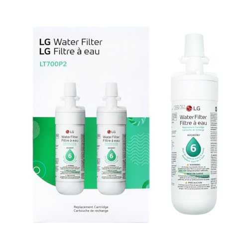 Filtre à eau LT700P2 LG élimine le mauvais goût du robinet pack de 2 - 3