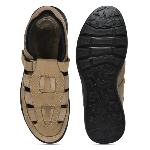 Image of Woodland Men's Leather Sandal