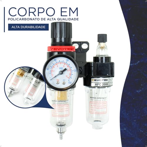 Filtro Eliminador De Água E Lubrificador de Óleo e Acessórios