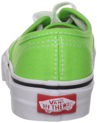 Image of Vans Boy's Fashion Sports Canvas Trainer, Jasmine Green True White, 5.5 us