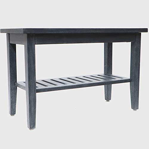 Redmon Since 1883 Weathered Teak Entry Way Bench