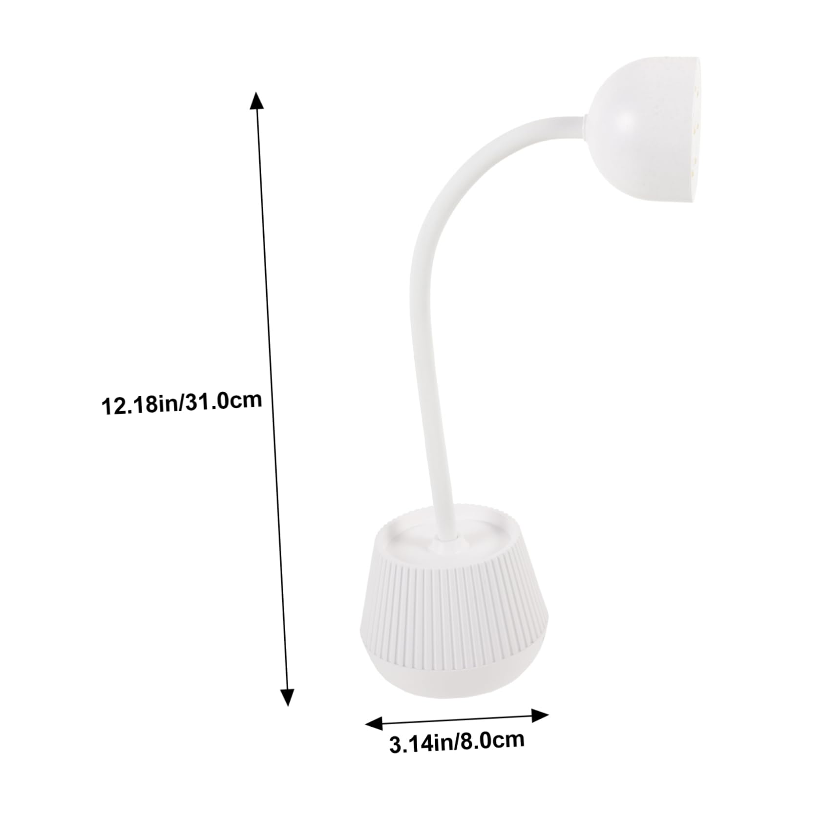 WRITWAA Nail Lamp Gel Lamp for Nails Light Intensity Quick Drying Portable Design for Art for Professionals and Beginners