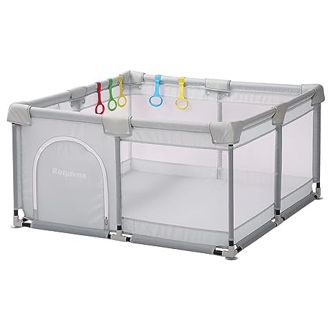 Requena Extra Large Baby Playpen with Mesh Cover