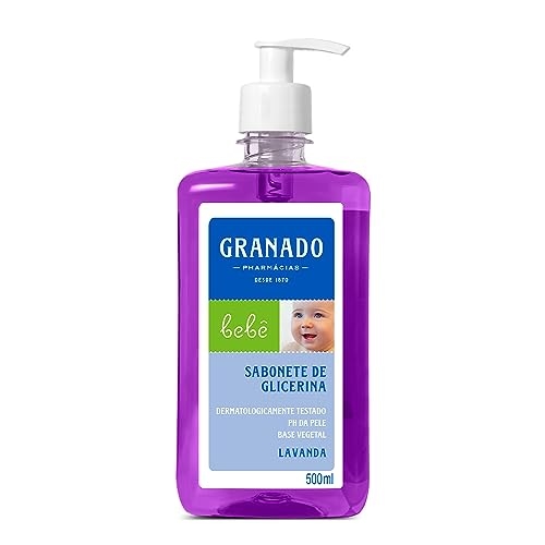 Granado Sabonete LĂquido BebĂȘ, Lavanda, 500ml Granado Sabonete LĂquido BebĂȘ, Lavanda, 500ml