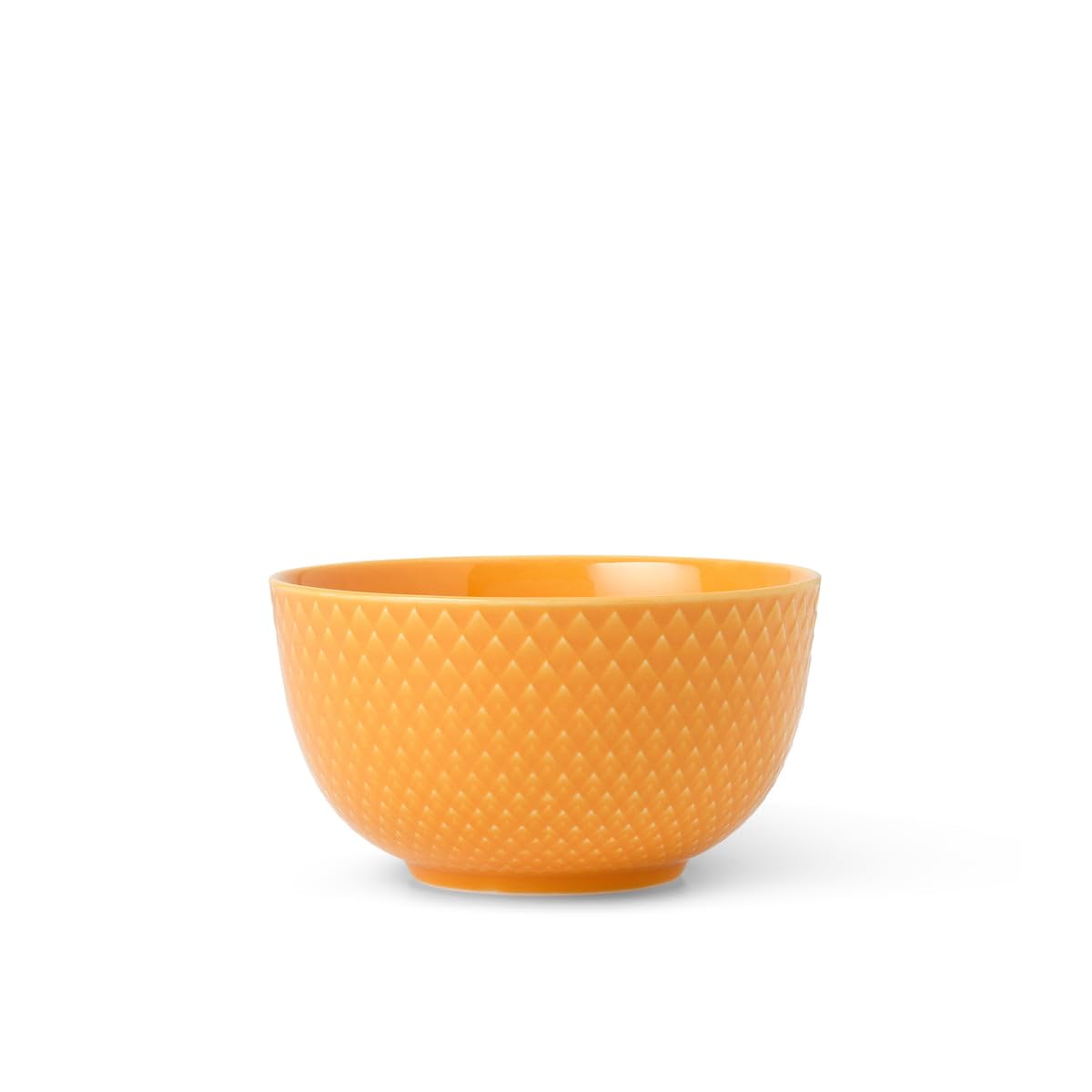 Coupe Ø11 cm Rhombe Color Lyngby Porcelæn en porcelaine jaune