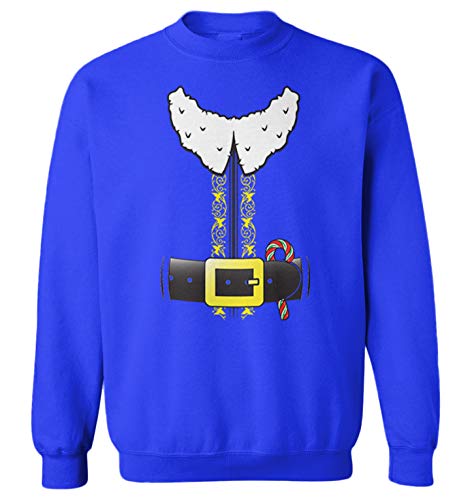 Elf Costume - North Pole Santa Claus Toddler Fleece Crewneck Sweater