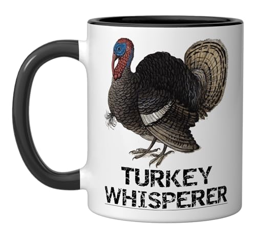 Mug cerámico 11 onzas diseño divertido blanco y negro miniatura 1