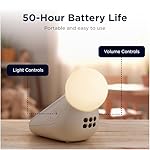 Motorola Nursery S1 Light and Sound Soother for Children, Portable Rechargeable Baby Night Light with Soothing Sleep Sounds, Lullabies, Multicolor Lighting - Image 5