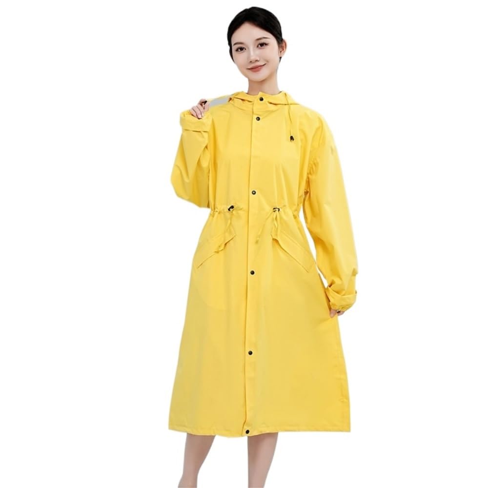 Manteau de Pluie Long Trench, Veste de Pluie imperméable