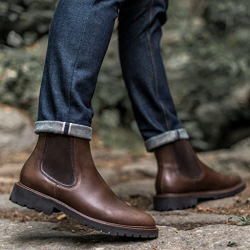 Image of Thursday Boot Company Men's Legend Rugged & Resilient Chelsea Leather Boot