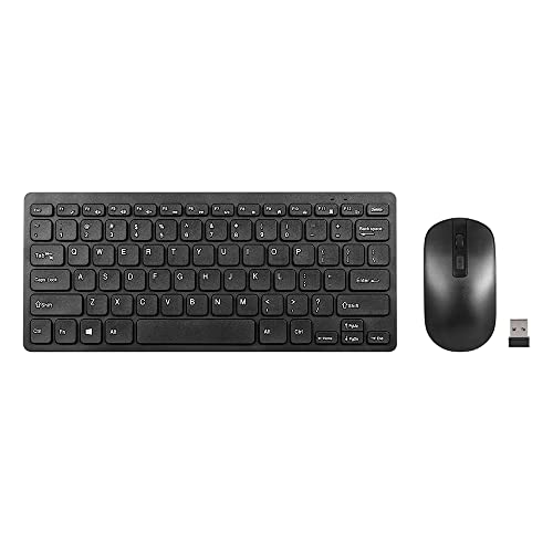 Clavier Sans Fil Compact KM901 – 78 Touches, Connexion 2,4 GHz, Design Noir Sobre – Parfait Pour Bureau Ou Déplacement