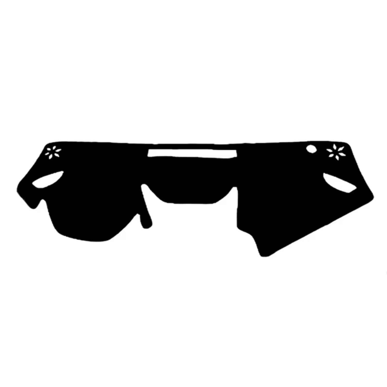 UQSENEUX Fit for Subaru Forester 2019-2024,Dash Board Cover for Car,Anti Glare Dashboard Cover,Black Nonslip Dash Mat Carpet Protector
