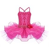 ✤ TAMAÑO ADECUADO: Este maillot ballet de princesa tiene 8 tamaños para elegir para niñas de 2 a 10 años. Para ver más detalles, consulte nuestra tabla de tallas en la última imagen antes de realizar el pedido. Para encontrar el mejor tamaño, también puede preguntar a otros clientes o enviarnos un correo electrónico.