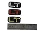 2pcs LT Emblems 3D Sticker Nameplate Replacement for 99-07 15036136 Chevrolet Silverado Suburban Tahoe Chevy GM (Chrome/Black)