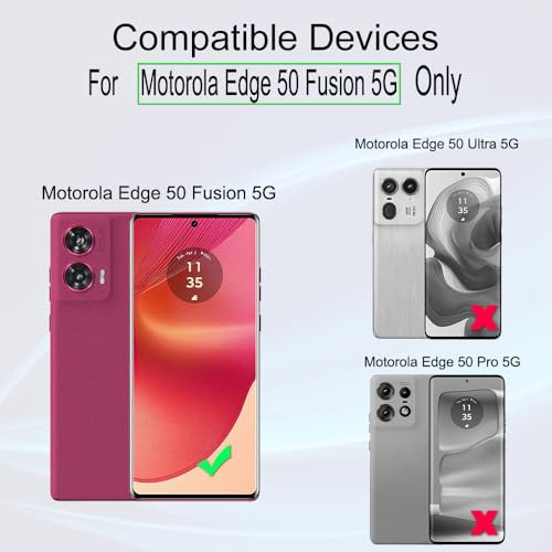 Image of Ibywind 2 Pack Screen Protector For Motorola Edge 50 Fusion 5G 6.7 inch,Flexible TPU Film,With 1Pc Camera Lens Protector,1Pc Back Film[Bubble Free][Easy Installation][HD Clear][Self-Healing]