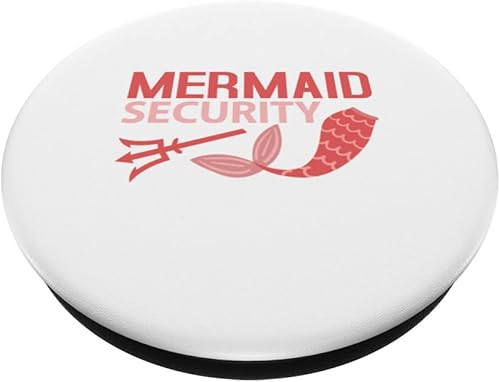 Miniatura 2 de Camiseta de sirena de seguridad con plancha de sirena PopSockets intercambiables PopGrip