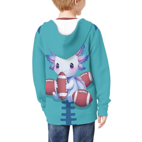 Image of Biyejit Kids Novelty 3D Graphic Printed Hooded Sweatshirt