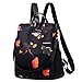 shepretty Femme Anti-vol Sac à Dos imperméable, Papillon Noir