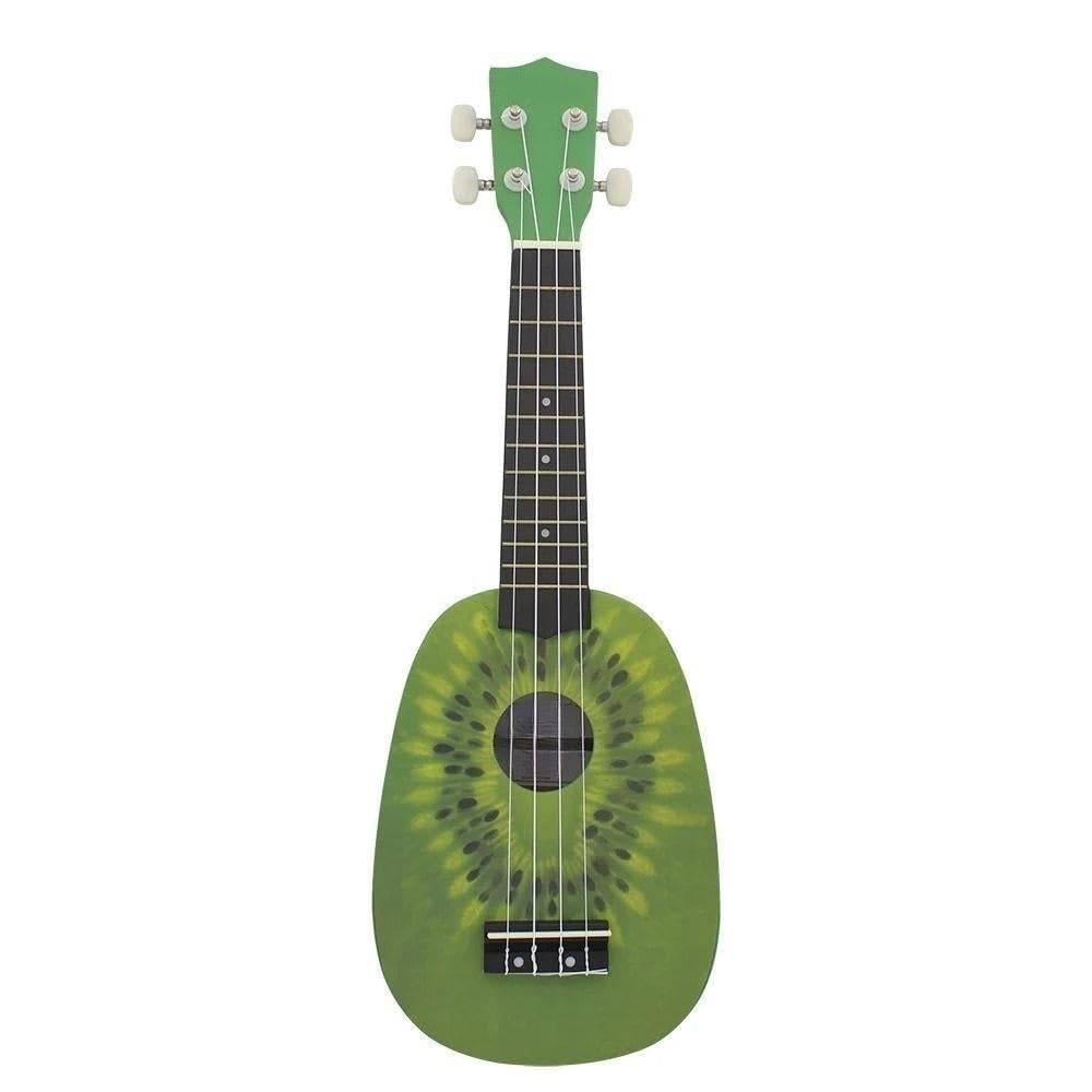 Kompakte akustische Akustik-Ukulele for Erwachsene, leichte 4-saitige Ukulele, Anfänger-Reise-Ukulele, kompakte Damen-Kleingitarre, tragbare Ukulele, geeignet for Studenten und Anfänger, einfach zu sp