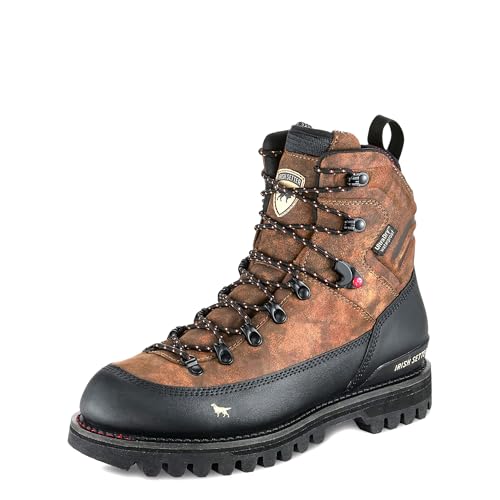 Best Boots for Elk Hunting in Montana: Top Picks 15 Irish Setter, Elk Tracker XD, Men’s, 8', Waterproof, Hunting Boot, Field Camo/Black, 11.5 D (Medium)