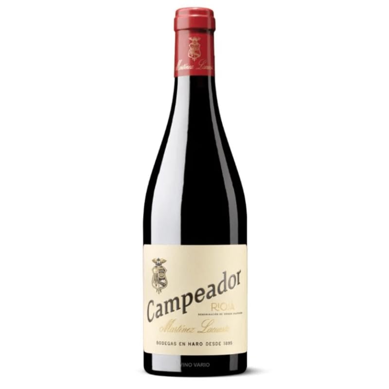 Martínez Lacuesta Campeador Rioja Reserva, Vino Tinto, 75 cl, Pack de 3 Botellas