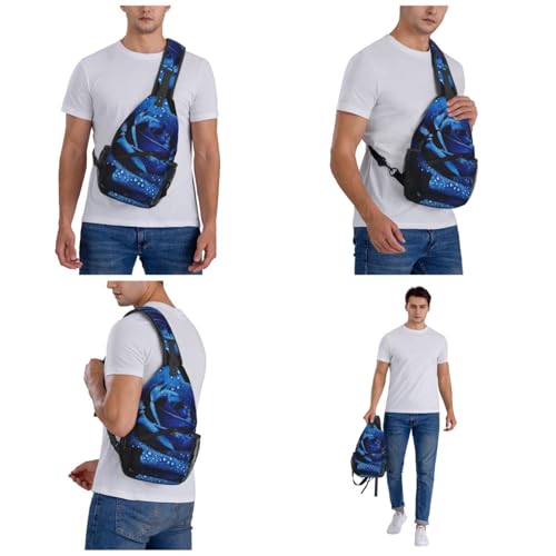 Morrales de Pecho Cruzado Negro para Hombre y Mujer miniatura 7