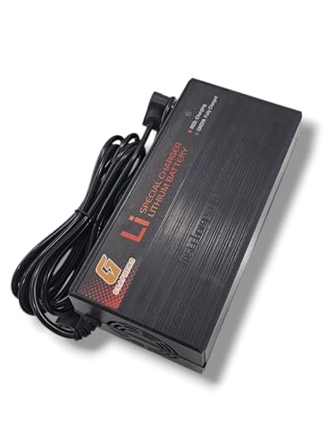 Image of Waterproof Lithium Battery Scooter Charger 72V 6 Ampere for All 72V Lithium Battery. GRAPHENO | Longest 4 Meter Wire | Fast Charging | Heavy Duty | ABS Body | Durable | Cutoff Voltage 84 V.