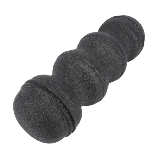 Foam Roller negro de alta dureza EPP para ejercicio de yoga para espalda, cintura y cadera para hombres y mujeres (55 dureza) miniatura 3