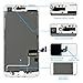 for iPhone 7 Screen Replacement 4.7', 3D Touch Display Full HD Repair kit, Digitizer Assembly with Tools Set, Tempered Glass, Instruction(White)