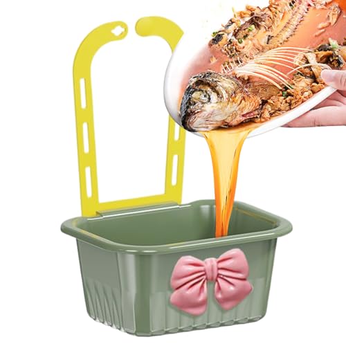 Bkljkf Fregadero para recoger alimentos, organizador de grifo, recipiente multifunción para arroz, frutas, carne, jabón en el hogar y el baño