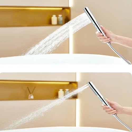 Pommeau de douche à main en laiton et robinet cascade à haut débit - 3