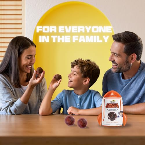 Image of Kaidoo Kids Choco Comets - Variety 3 Pack, Chocolate Filled Energy Balls, Natural High Protein & Fiber No Colour, No Added Sugar, Healthy Snacks for Children
