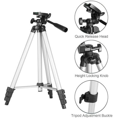 Image of Telescopes, Telescope for Kids and Adults Beginners, 70mm Aperture 400mm Focus Length Refractor Travel Telescope with AZ Mount for Observe The Moon and Landscape