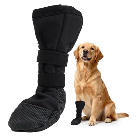 Chaussures pour Chiens Antidérapant, 1 PC Bottes de Protection pour Chien, Chaussette de Protection en Silicone pour Chien, Imperméables Chirurgical Housses de Protection des Blessures pour Chiens