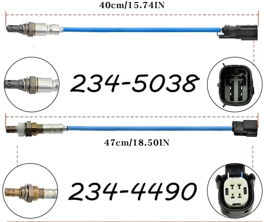Sensor de oxígeno 4 piezas para Ford Escape y otros miniatura 6