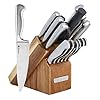Sabatier-15-Piece-Forged-Stainless-Steel-Knife-Block-Set-High-Carbon-Stainless-Steel-Kitchen-Knives-Razor-Sharp-Knife-set-with-Acacia-Wood-Block-Stainless-Steel-Handles Sabatier 15-Piece Forged Stainless Steel Knife Block Set, High-Carbon Stainless Steel Kitchen Knives, Razor-Sharp Knife set with Acacia Wood Block, Stainless Steel Handles