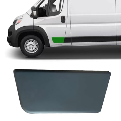 Garniture extérieure de porte avant noire anti-UV pour Ram Promaster