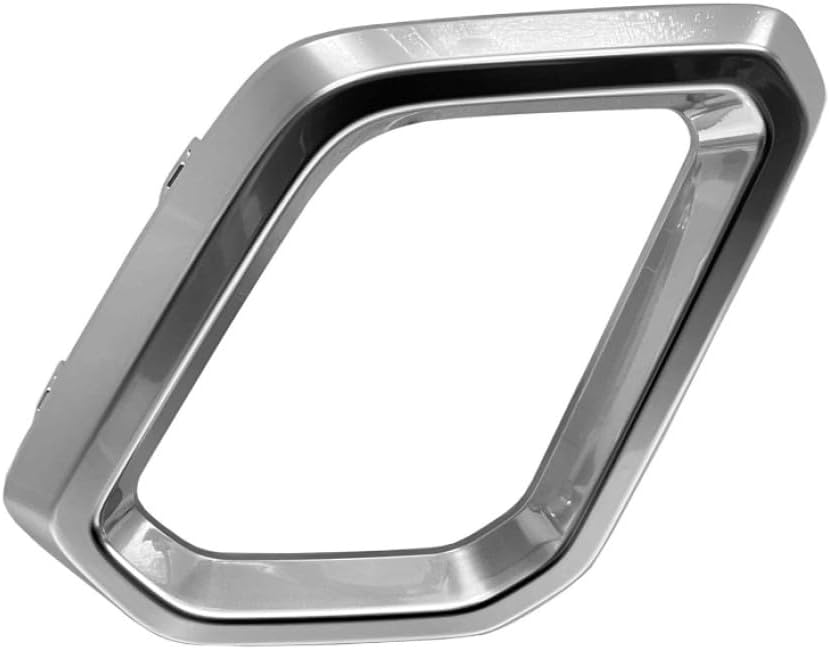 KarParts360 For Honda CR-V 2023 2024 Bumper Grille Bezel Driver and Passenger Side | Pair | Outer | Plastic | Satin Chrome | For Hybrid Touring Models | HO1046114, HO1047114 | 711573D4A11, 711523D4A11