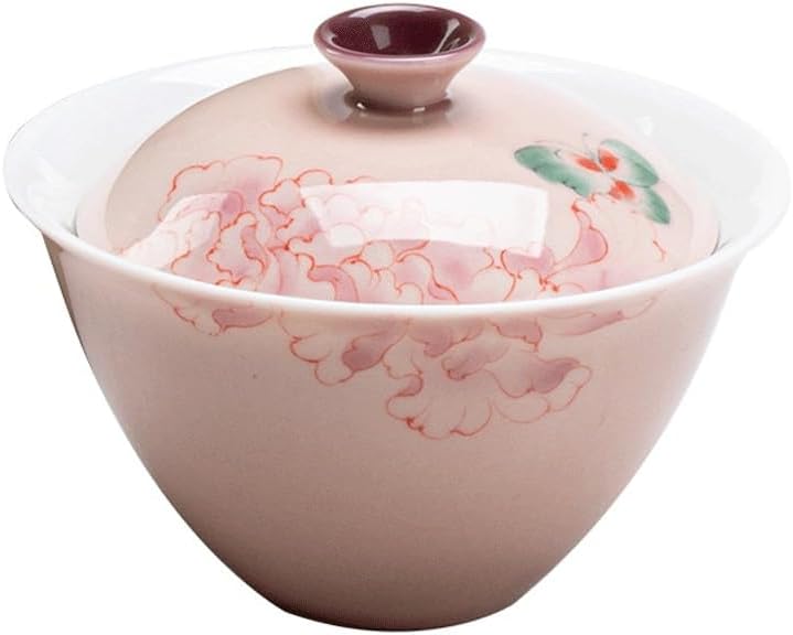 Underglaze Color Hand-painted Covered Bowl