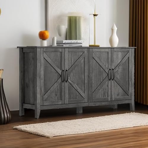 image for VASAGLE LIRY Collection - Storage Cabinet, Buffet Cabinet, Sideboard, 